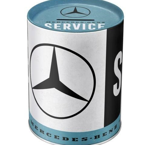 Money Box Oil Barrel Mercedes